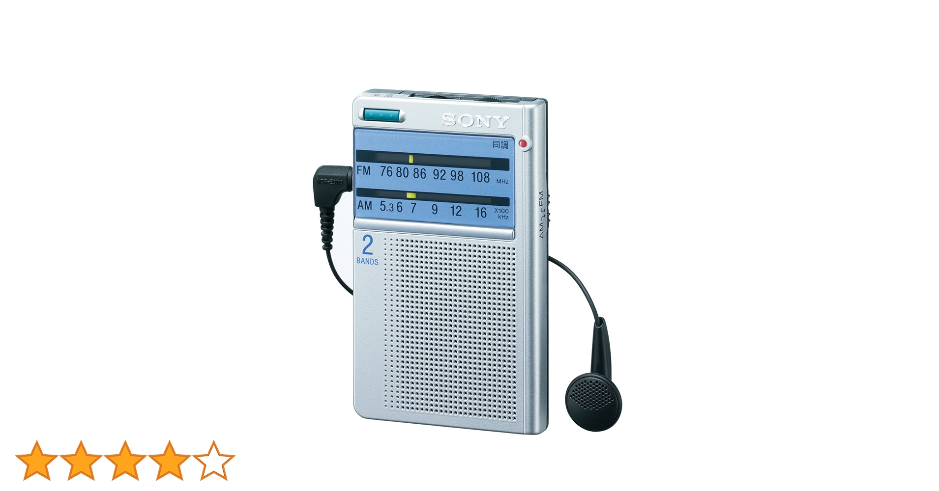 更に値下げしました、SONY ICF-T46 ポケットラジオ 名刺サイズ新品同様 Amazon.co.jp: ソニー ポケッタブルラジオ 名刺サイズ FM/AM/ワイドFM